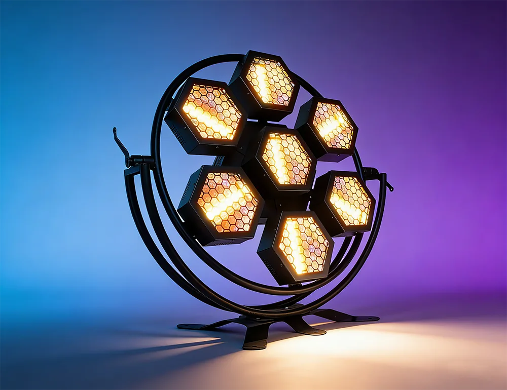 The features of the LED Stage Reflector Light.