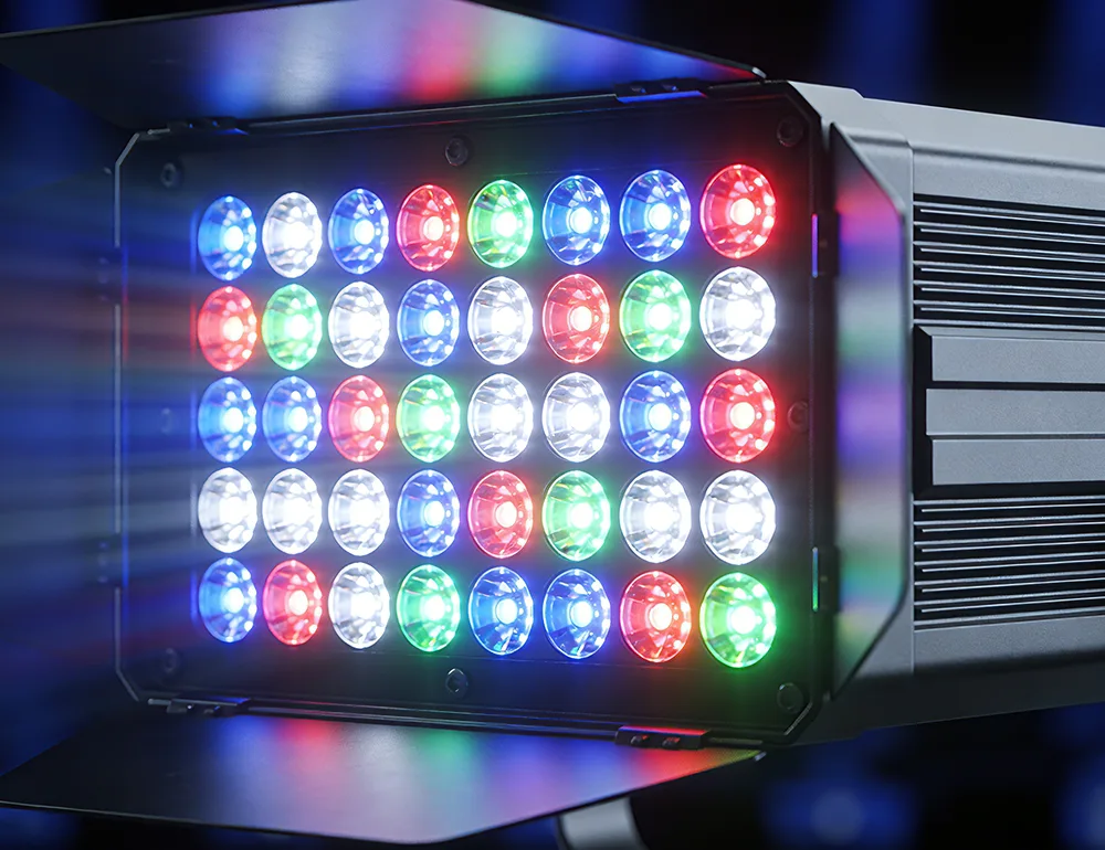 The advantages of LED Pixel Strobe Stage Light.