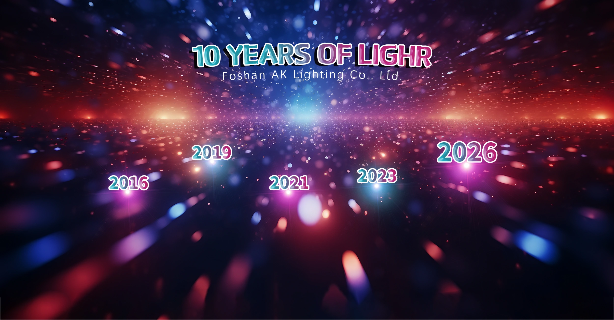 China LED Stage Light Supplier Since 2016